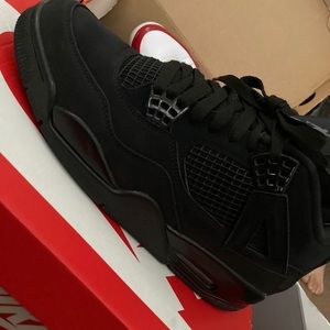 Jordan 4 s all black
